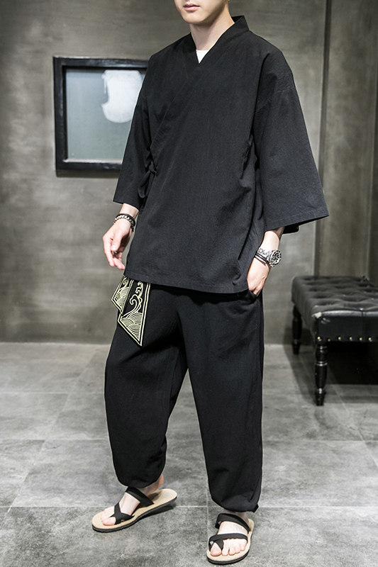 汉服套装DSA100-906+SK16-P90,男装休闲套装,电商A100