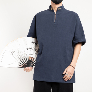 中国风汉服全棉T恤钱塘大厦4018-912-P50图片