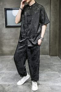 防晒服开衫龙纹暗纹套装钱1塘2010+8804套装-P90图片