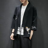 民族风绣花开衫DSA100-712-P30防晒服，男装防晒衣，电商A100