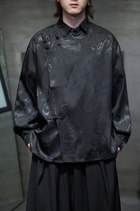 新中式风衬衫男士长袖唐装汉服改良盘扣衬衣电商A100-262-P65图片