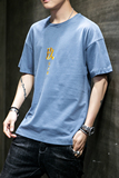 风印花T恤2钱塘4018-T38，男装T恤，电商A100