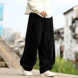 灯芯绒纯色宽松萝卜裤电商A100-K2558-P55，男装休闲裤，电商A100