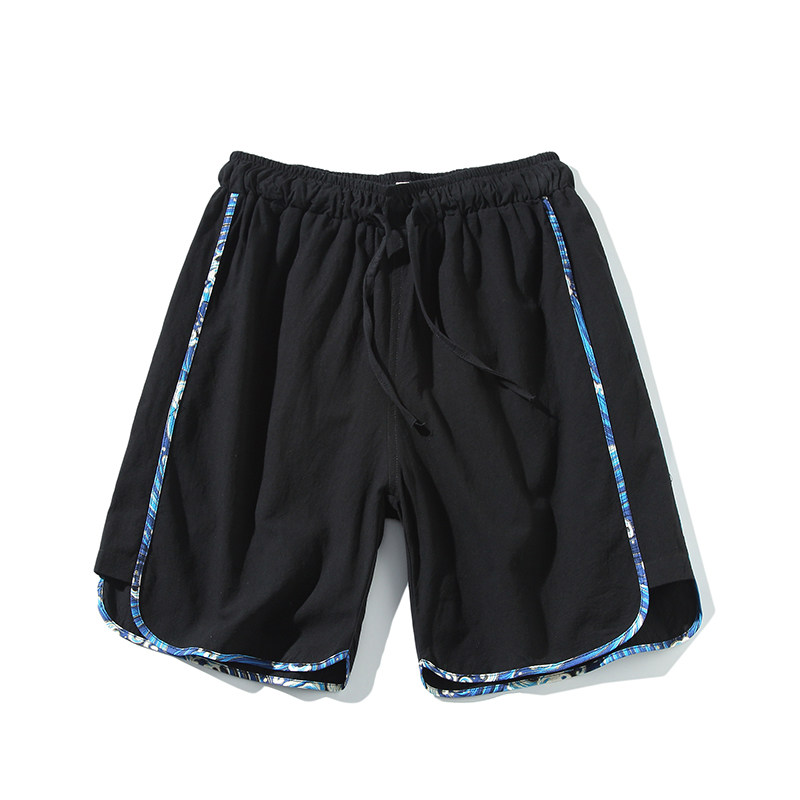 风拼接休闲短裤加大加码加宽DSA100-K37-P35,男装休闲裤,电商A100