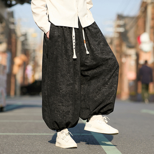 风休闲束脚裤电商A100-K7772-P65图片