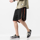 风拼接休闲短裤加大加码加宽DSA100-K37-P35，男装休闲裤，电商A100