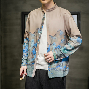 风画衬衫电商A100-1001-P60图片