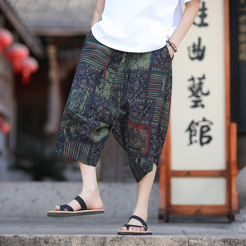 风大版型裤衩沙滩裤垮裤电商A100-K3591-P35,男装休闲裤,电商A100