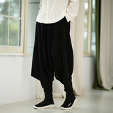 灯芯绒双层保暖大码休闲裤纯色百搭风长裤电商A100-K8001-P65，男装棉衣，电商A100