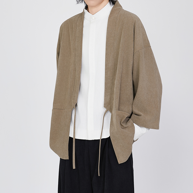 灯芯绒七分袖开衫纯色外套飘逸日系风电商A100-725-P50,女装短外套,电商A100 灯芯绒七分袖开衫纯色外套飘逸日系风电商A100-725-P50,女装短外套,电商A100