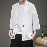 风日系夏季轻薄防晒衣汉服开衫大码A100-M79-P40，男装夹克，电商A100