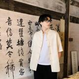 风新中式盘口休闲衬衫水波纹电商A100-C238-P65，男装衬衫，电商A100