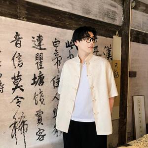 风新中式盘口休闲衬衫水波纹电商A100-C238-P65图片