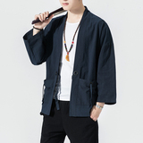 防晒衣中国风汉服日式开衫外钱塘大厦4018-M707-P40，男装夹克，电商A100