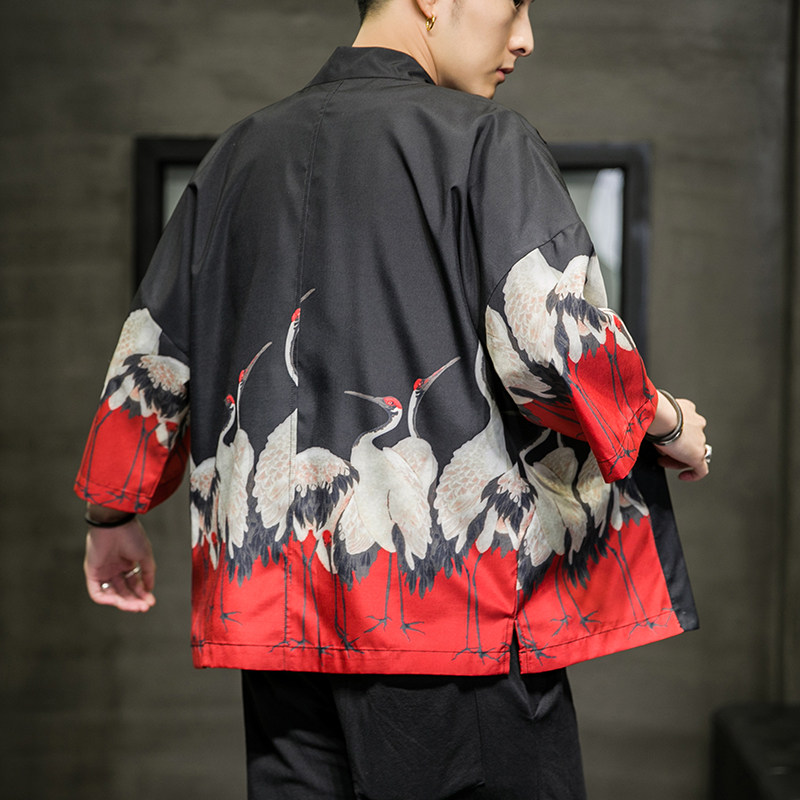 风画印花开衫防晒服DSA100-1013-P50,男装风衣,电商A100