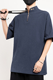 中国风汉服全棉T恤钱塘大厦4018-912-P50，男装T恤，电商A100