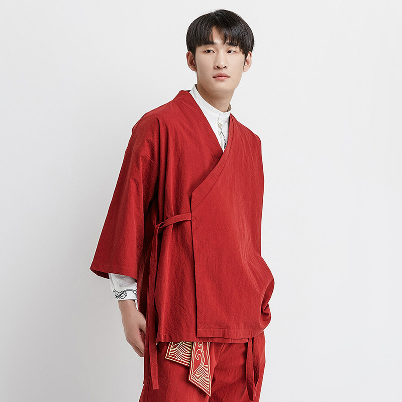 汉服套装DSA100-906+SK16-P90,男装休闲套装,电商A100