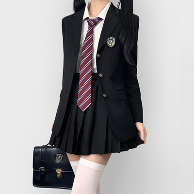 木村叔JK日系原创西装外套女生春秋季学院风校供感女学生制服套装