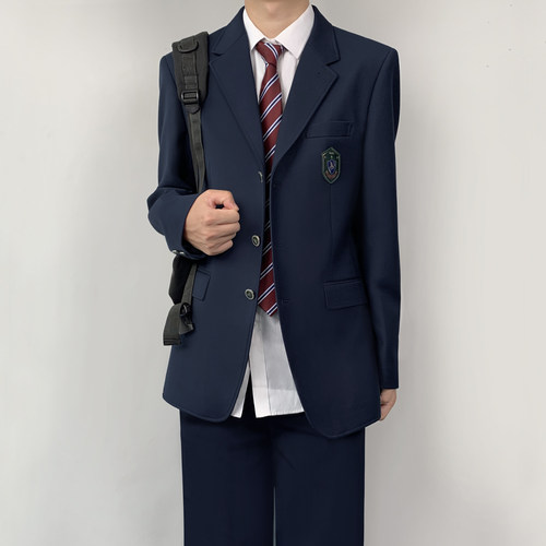 dk原创刺绣徽章西服套装