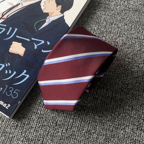 木村叔dk日系条纹手打领带JK制服