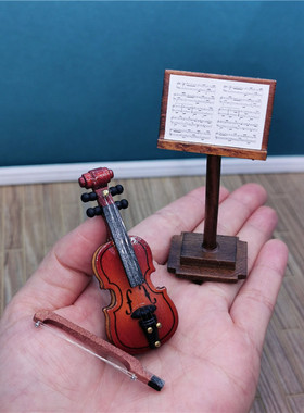 0b1112分娃用微缩迷你音乐模型