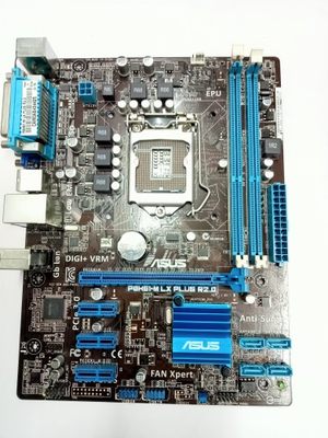 华硕P8H61 M LX PLUS R2.0 1155针H61全固态集成主板，DDR3内存