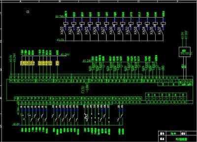PLC接线图/单片机接线图/梯形图/步进伺服/数控机床/自控图纸代画