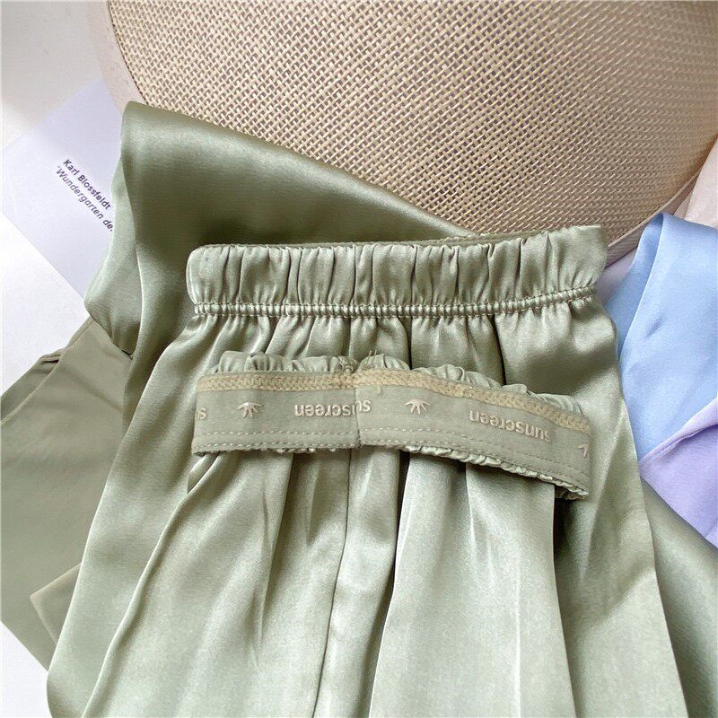 JAPAN PURCHASING SUMMER ICE SILK BREATHABLE LOOSE GLOVES SUNSCREEN ICE SLEEVES WOMENS ANTI-ULTRAVIOLET SLEEVES DRIVING SUNSCREEN