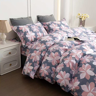 亲肤纯棉被罩250x230全棉6x7被套单件180x220x240斜纹160x210裸睡