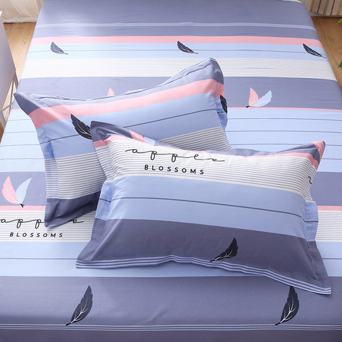 学生宿舍枕套一个全棉40x60中号