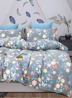 亲肤纯棉被罩250x230全棉6x7被套单件180x220x240斜纹160x210裸睡