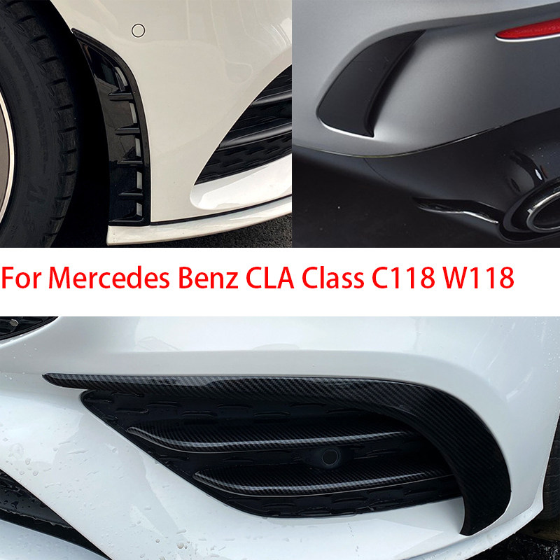 适用奔驰CLA级 C118 CLA180 CLA200 2020+前后进气口风刀外饰改装