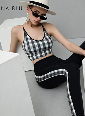 套装DIVINA BLU伦敦系列专业瑜伽服女高端时尚运动气质仙气健身服