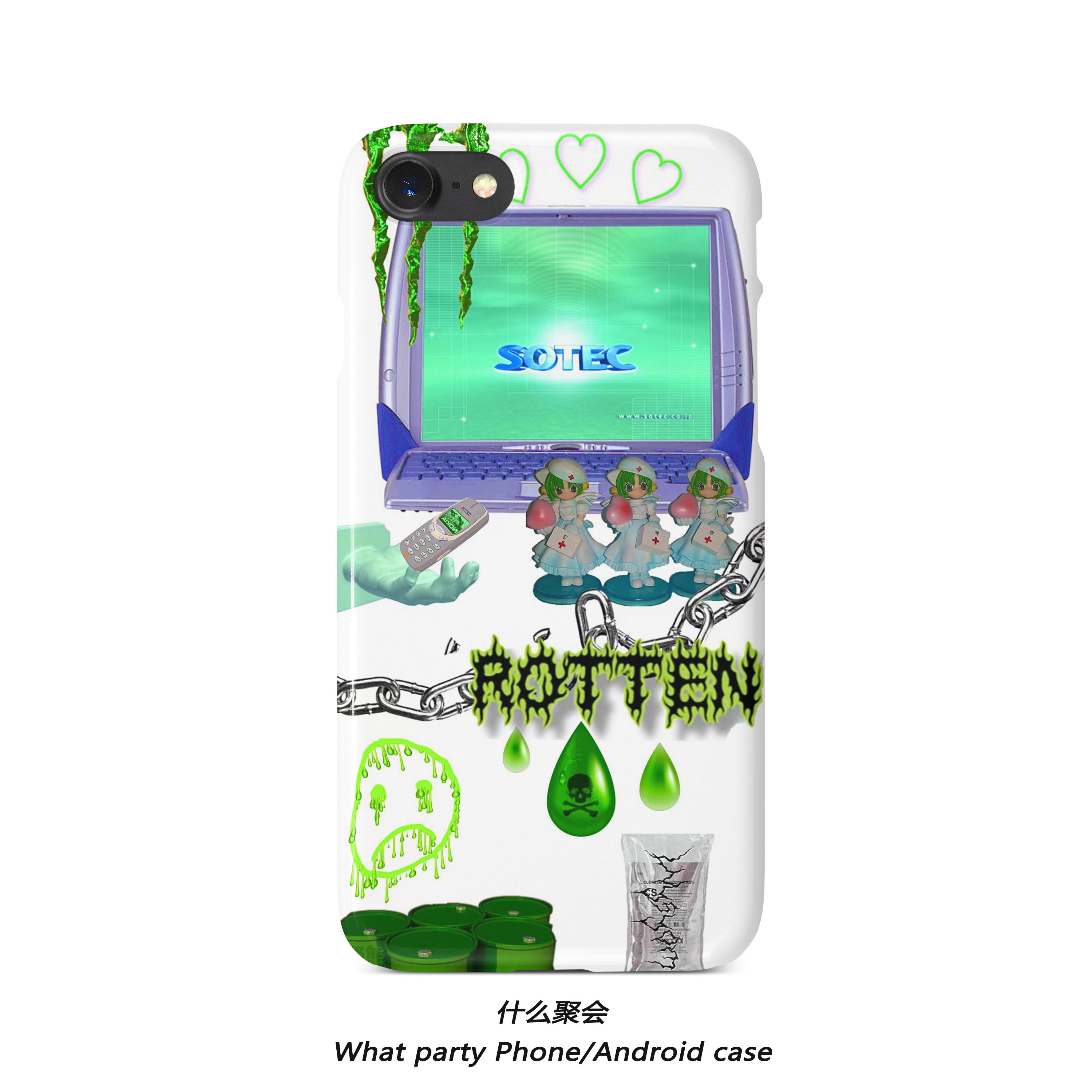 亚文化小众蒸汽波手机壳