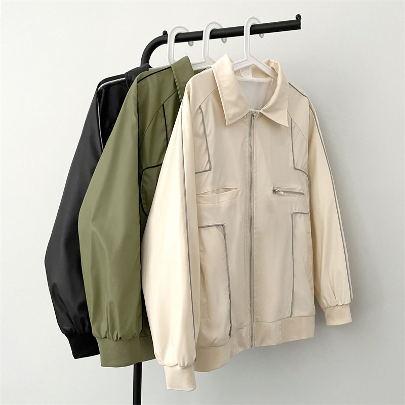 【特价秒杀】火柴棍山系春秋季潮牌痞帅PU皮衣外套男韩版潮流复古