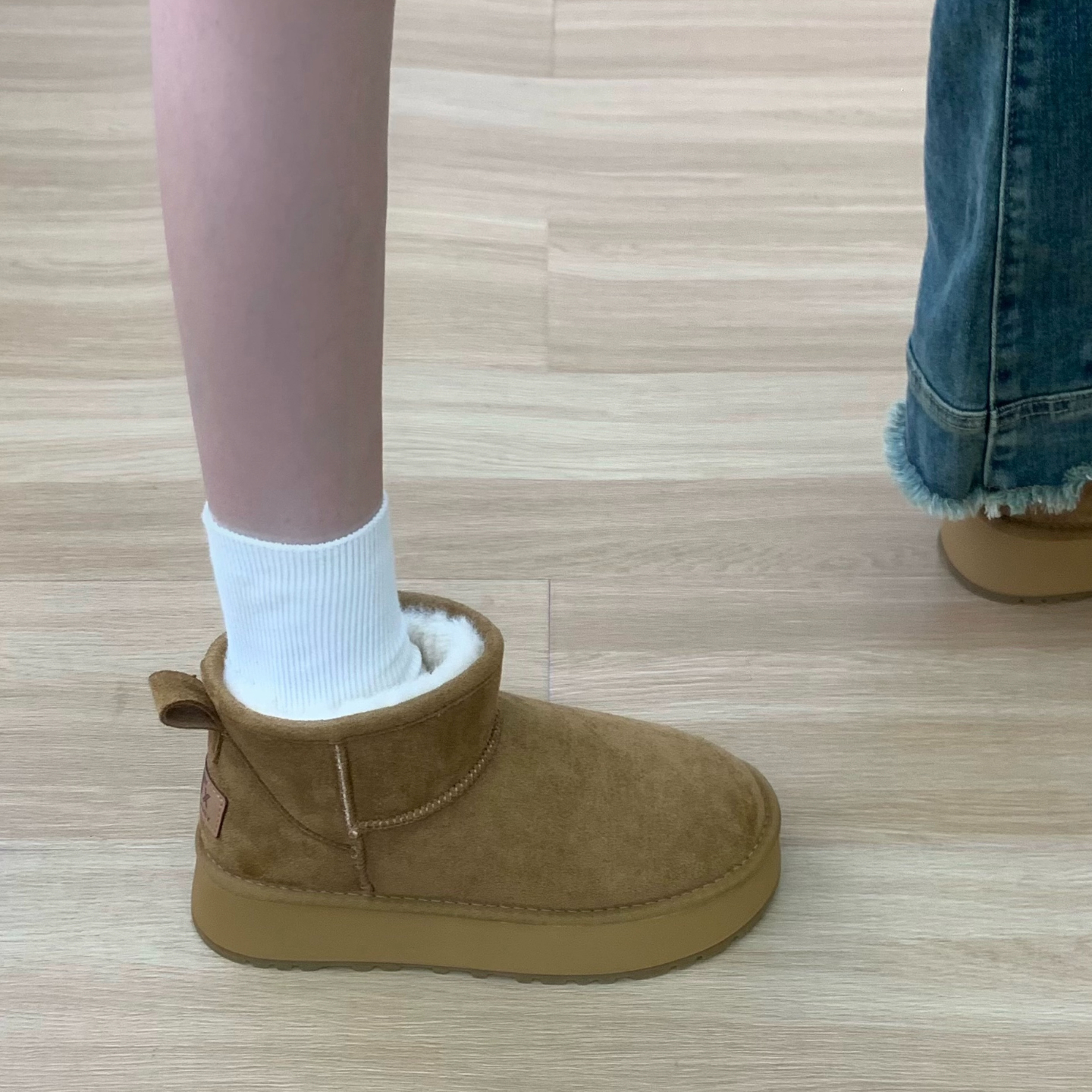 加绒加厚底东北雪地靴