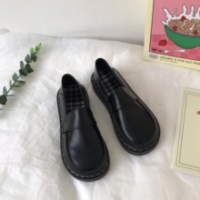小sun家 日系jk小皮鞋女夏学生韩版百搭复古学院风大头娃娃鞋单鞋