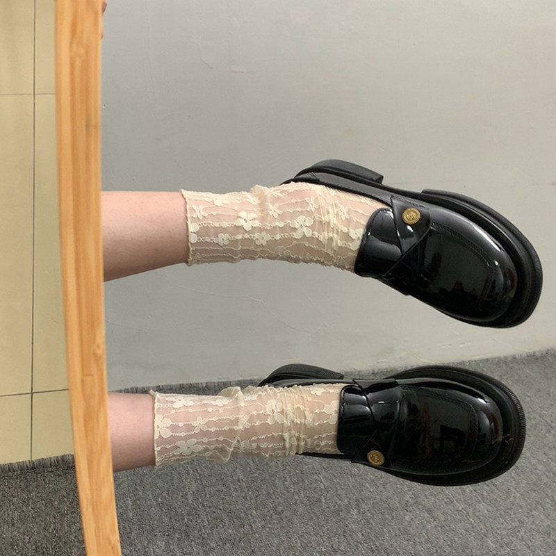 小sun家厚底踩跟乐福鞋女英伦风2025新款秋一脚蹬小皮鞋懒人单鞋,女鞋,深口单鞋,淘宝优惠券,粉丝福利购,淘宝优惠卷