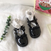 小sun家小皮鞋 女秋jk日系森女软妹可爱百搭娃娃复古学院制服单鞋