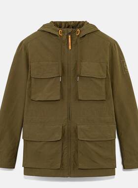 Timberland外套男秋冬户外休闲工装夹克A5MCM