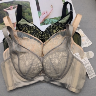 歌慕尔8330B调整型文胸薄款B杯桑蚕丝里料软钢圈侧收内衣仙女杯