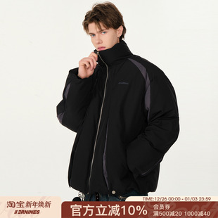 FORNINES设计感加厚立领棉衣男女情侣潮牌冬季 棉袄防寒服小众外套