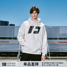 FORNINES国潮重磅卫衣男女春秋情侣装连帽衫美式宽松衣服休闲外套
