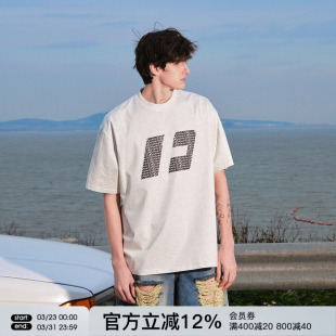 体恤衫 半截袖 T恤男生国潮上衣女夏季 FORNINES索罗娜凉感速干短袖