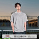 打底衫 FORNINES凉感合身正肩短袖 灰色半袖 潮牌上衣女夏季 T恤男款