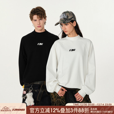 FORNINES发热德绒半高领T恤