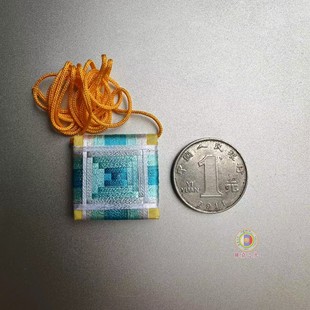 锡金度谛monastery 大伏藏师拉尊南开吉美 十四种伏藏护轮吊坠