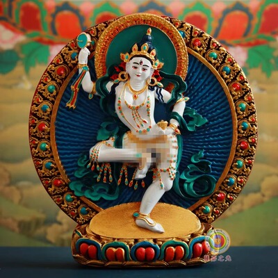 全手绘如法玛吉拉尊陶制擦擦