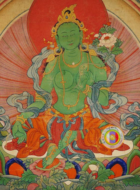 八邦寺绿度母21度母民族风