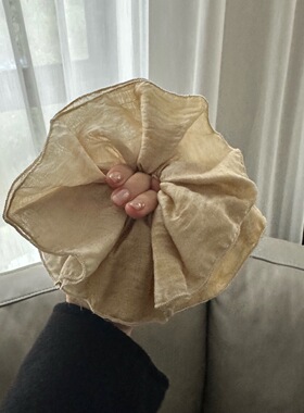 法式复古大肠发圈女高级感气质扎头发绳头绳发饰头花发饰头饰发圈